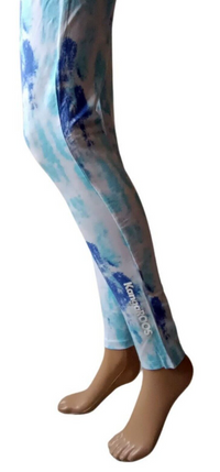 KangaROOS Leggings Batic weiß-blau